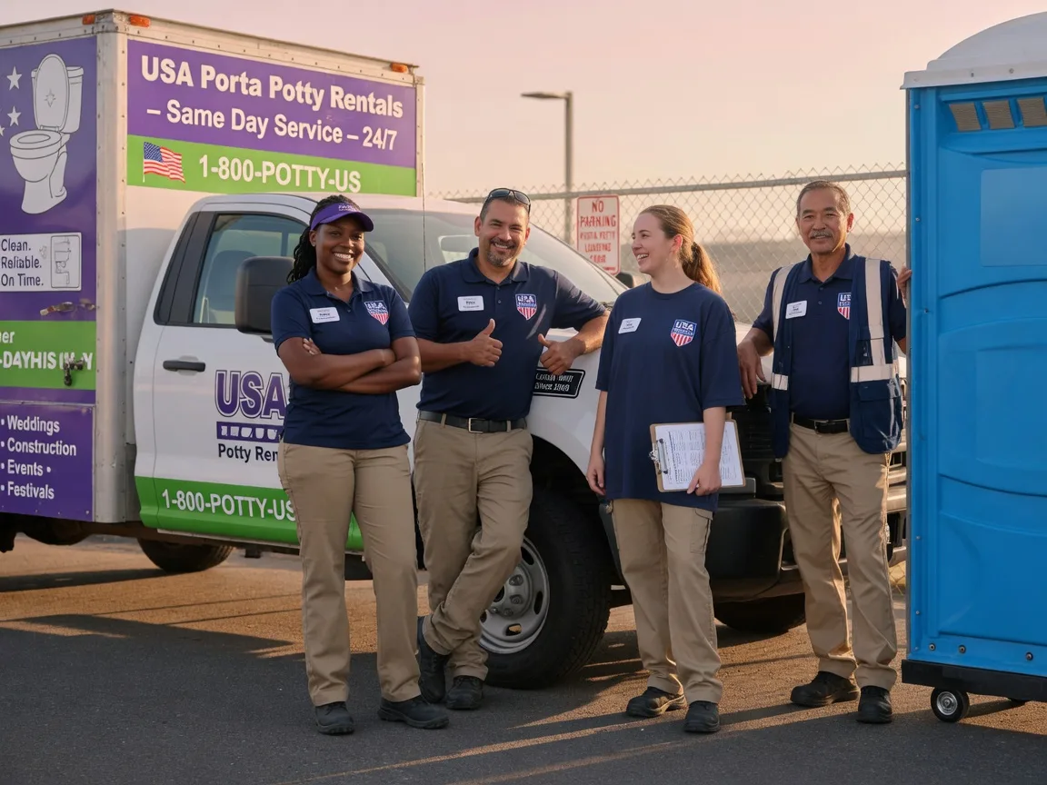 Porta Potty Rental company in Weott, CA